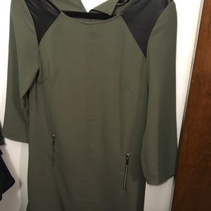 Army green dress!